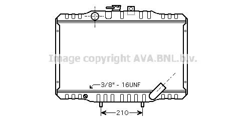 Hyundai H100, Mitsubishi L300 Radyatör/Manuel/klımalı/Klımasız araclara uyumlu/oRJINAL nO:25310-43600