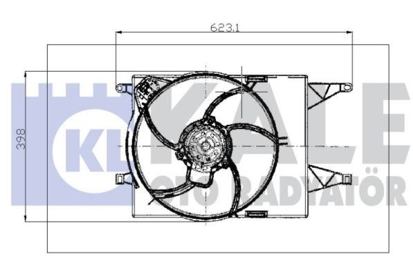 FİAT  LİNEA FAN 2007 MODEL SONRASI ARAÇLARDA UYUMLUDUR. ORJİNAL NO:  013501004