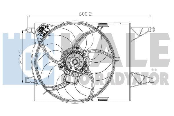 FİAT LİNEA FAN 2007 MODEL SONRASI ARAÇLARDA UYUMLUDUR. ORJİNAL NO:  51785109