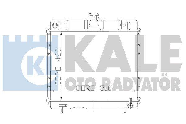MERCEDES BENZ W115 RADYATÖR 1968 MODEL SONRASI ARAÇLARDA UYUMLUDUR. ORJİNAL NO:  1155010601