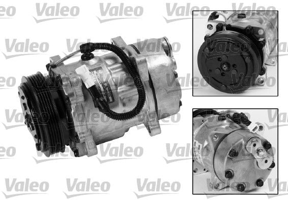 CİTROEN XM, PEUGEOT 605 KLİMA KOMPRESÖRÜ ORJİNAL NO:6453.Q2