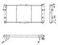 Mazda 626 1.8 2.0i Radyatör/Manuel/klımalı 91-00 model araclara uyumlu/FS19-15-200E