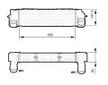 BMW X3, X4 İNTERCOOLER 2010 MODEL SONRASI OTOMATİK/MANUEL ARAÇLARDA UYUMLUDUR. ORJİNAL NO:7823570