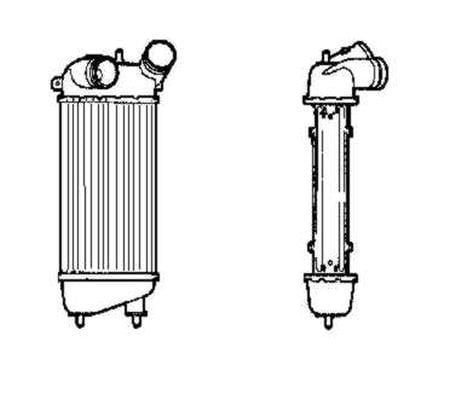 Citroen C2  C3 1.4 HDİ İntercooler 2002 Model sonrası araçlarda uyumludur. Orjınal No:0384.G2