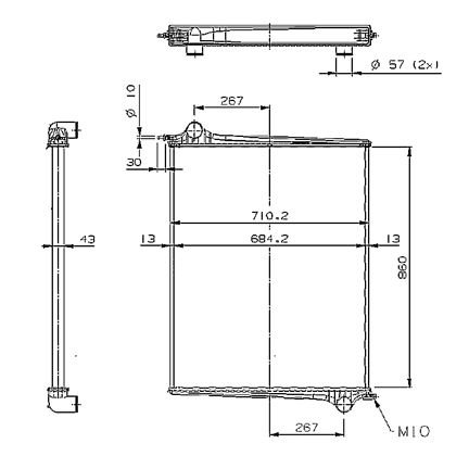Scanıa P 114-124-144-94 Radyatör