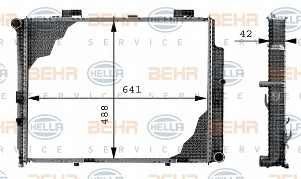 Mercedes W210 E270 CDI E320 CDI Radyatör/Manuel/otomatık/klımalı araclara uyumlu/Orjınal No:2105005803
