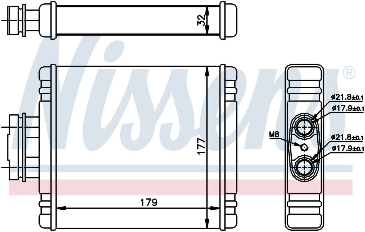 Volkswagen Polo Kalorifer  2002 model sonrası araclarda uyumludur. Orjınal No:6Q0819031