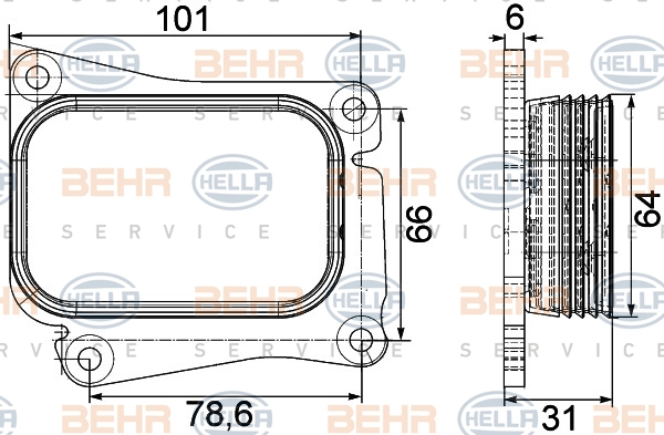 MERCEDES W203, W204, W211, C180, E200 YAĞ SOĞUTUCU 2002 MODEL SONRASI ARAÇLARDA UYUMLUDUR. ORJİNAL N:2711880401