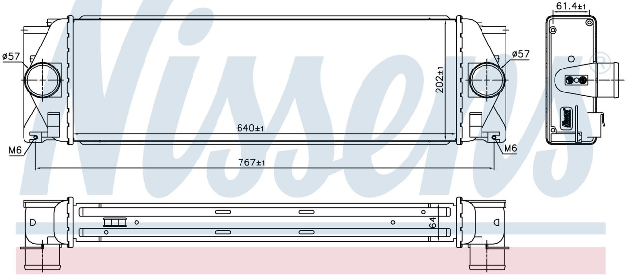 Volkswagen Crafter İntercooler/ 06+Model araclara uyumlu/orjınal no:2E0145804