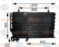 Bmw E34 5.25 TDS M5 Klıma Radyatörü/Orjınal No:8390956