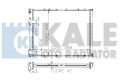 RENAULT SAFRANE RADYATÖR 1992 MODEL SONRASI KLİMALI ARAÇLARDA UYUMLUDUR. ORJİNAL NO: 7701035723 / 7701352201