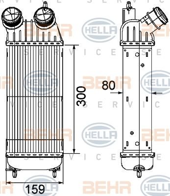 CITROEN JUMPY,FIAT SCUDO İNTERCOOLER 2007 MODEL SONRASI ARAÇLARDA UYULUDUR. ORJİNAL N:0384.K4