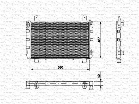 FORD TRANSİT RADYATÖR 1977-1986 MODEL ARASI ARAÇLARDA UYUMLUDUR. ORJİNAL NO: 84VB8005EB
