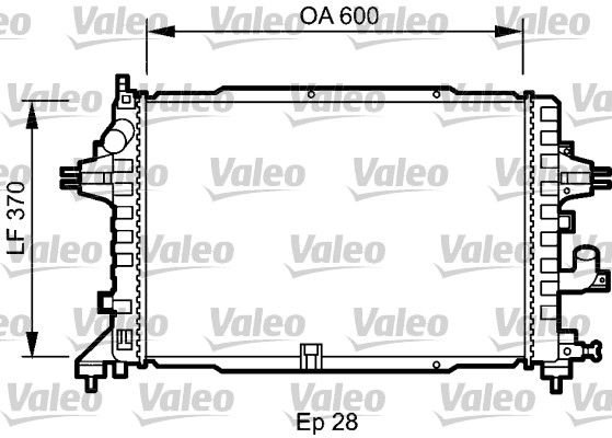 OPEL ASTRA H  RADYATÖR 1,3 DİZEL VE KLİMALI ARACLARA UYUMLUDUR ORJİNAL NO:1300271