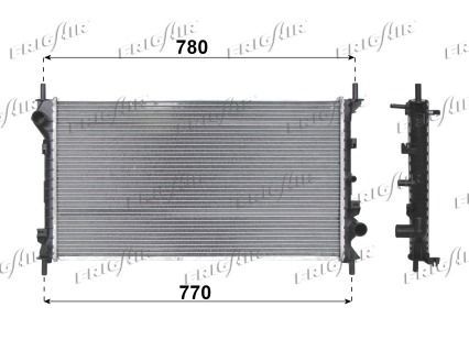 FORD TOURNEO CONNECT, TRANSİT CONNECT RADYATÖR 2002-2013 MODEL ARASI MANUEL KLİMALI ARAÇLARDA UYUMLUDUR. ORJİNAL NO: 2T148005CC / 4367092