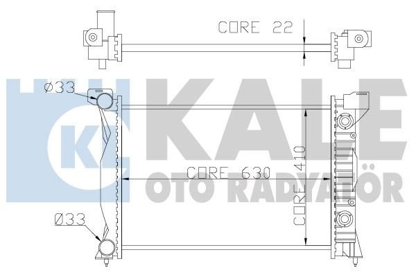 Audi A4 1.8T 2.0 1.9 TDI Radyatör/Otomatık/klımalı 01-07 model araclara uyumlu/orjınal no:8E0121251B