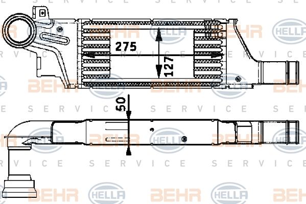 Opel Corsa C 1.3 CDTİ İntercooler/Orjınal No:1300410