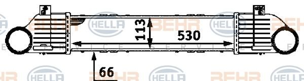 Mercedes S-320 İntercooler/Orjınal No:2205000000