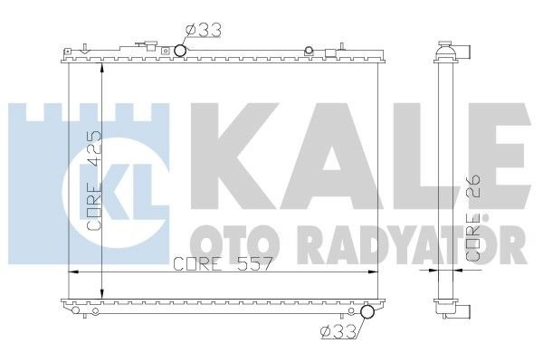 Daıhatsu Terios Radyatör 97Model Sonrası 1.3 İ 16V Klımalı Otomatik Araclara Uyumludur Orjinal No:16400-87402
