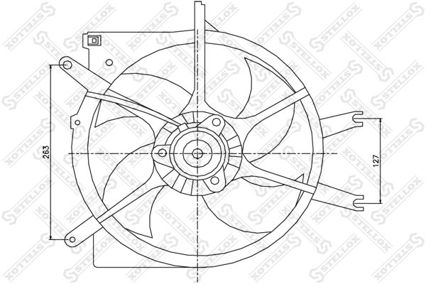 Honda Cıvıc, Hrv Fan 1992 model sonrası araçlarda uyumludur. Orjinal no: 19015-P08-003