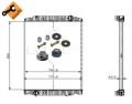 İVECO STRALİS   430 Radyatör/Orjınal No:504011119