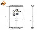 İVECO STRALİS   480 Radyatör/Orjınal No:41214447
