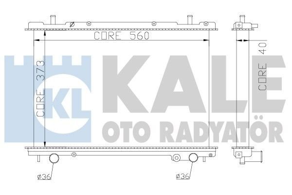 FIAT BRAVA, BRAVO, MAREA RADYATÖR 1988 MODEL SONRASI OTOMATİK KLİMALI ARAÇLARDA UYUMLUDUR. ORJİNAL NO:46782685