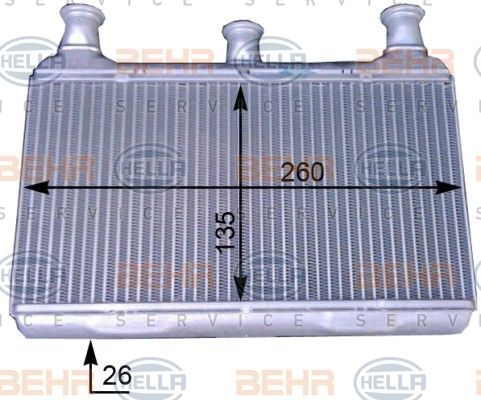 Bmw E60 5 Serisi Kalorıfer/Orjınal No:6933922