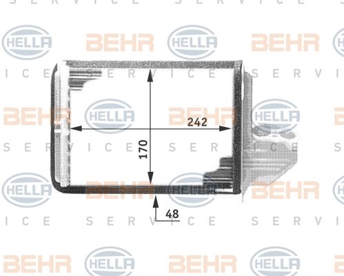 Bmw E36 Kalorıfer/Orjınal No:8390435
