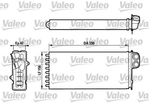 RENAULT TRUCKS KERAX KALORİFER 1997 MODEL SONRASI ARAÇLARDA UYUMLUDUR. ORJİNAL NO: 5001833355