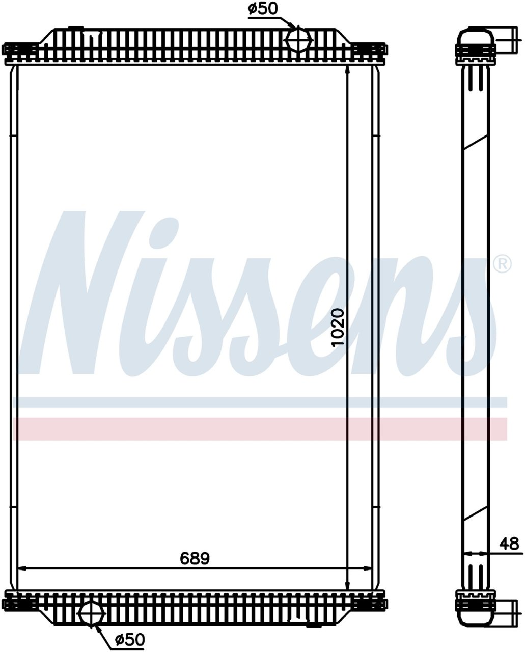 MAN EL, EM, NG, NL, NM, NÜ, ÜL, NEOPLAN CENTROLİNER RADYATÖR 1996 MODEL SONRASI MANUEL ARAÇLARDA UYUMLUDUR. ORJİNAL NO: 81061016529