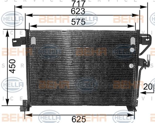 JEEP GRAND CHEROKEE KLİMA RADYATÖRÜ 1995 MODEL SONRASI DİZEL ARAÇLARDA UYUMLUDUR. ORJİNAL N:55115863