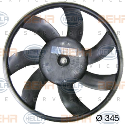 OPEL MERİVA 1.7 CDTİ FAN MOTORU SOL 2010 MODEL SONRASI ARAÇLARDA UYUMLUDUR. ORJİNAL N:1341055