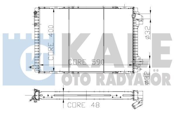 RENAULT 19 RADYATÖR 2 SIRA 1989-1995 MODEL ARASI KLİMALI ARAÇLARDA UYUMLUDUR. ORJİNAL NO: 7701352040