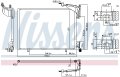 Ford B-Max, Fiesta, Transit Radyatör. 2012 model sonrası 1.0 araçlarda uyumludur. Orjinal no: 1819980