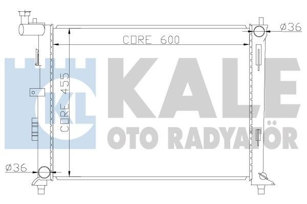 Kıa Ceed 1.4 1.6 Radyatör/Manuel/klımalı 08+ model araclara uyumlu/Orjınal NO:25310-1H000