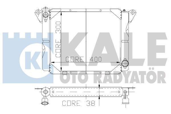 DACIA 1310, RENAULT 12 RADYATÖR 2 SIRA 1972-2010 MODEL ARASI ARAÇLARDA UYUMLUDUR. ORJİNAL NO: 7700574914