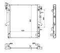 Mitsubishi L200 TD Radyatör/Otomatık/Klımalı 07+ model araclara uyumlu/Orjınal No:MN135033