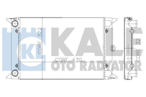 VOLKSWAGEN POLO RADYATÖR 1975-1981 MODEL ARASI ARAÇLARDA UYUMLUDUR. ORJİNAL NO: 171121253H / 171121253R