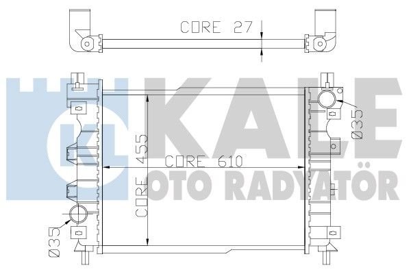Landrover Freelander II 1.8i 2.0 D/TD4 Radyatör/Manueş/Otomatık/Klımalı 01+ moıdel aracalra uyumlu/Orjınal NO:PCC000320