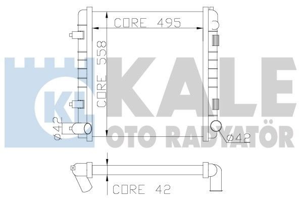 RANGE ROVER RADYATÖR 4.0- 4.6 MOTOR 99-02 MODEL ARASI UYUMLUDUR ORJİNAL NO:PCC106850