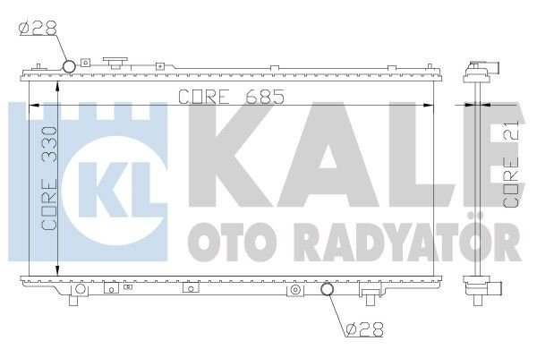 Mazda 323 1.3 1.5 1.6 1.8 Famılıa Radyatör/Otomatık/Klımasız 94-98 model araclara uyumlu/Orjınal No:B6BG-15-200F