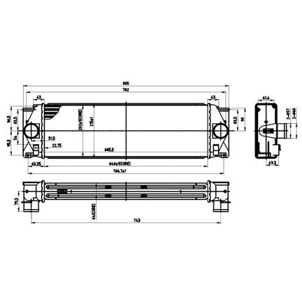 Volkswagen Crafter İntercooler/ 06+Model araclara uyumlu/orjınal no:2E0145804