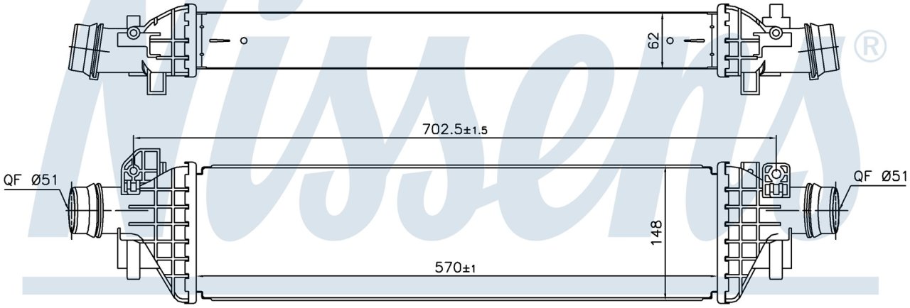CHEVROLET TRAX, OPEL MOKKA İNTERCOOLER 2013 MODEL SONRASI ARAÇLARDA UYUMLUDUR. ORJİNAL NO:1302264