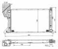 Mersedes Sprinter Radyatör/Manuel/klımalı araclara uyumlu/Orjınal No:9015003300/Behr