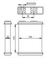 Mıtsubıshı Lance Kalorıfer/ 92+ model araclara uyumlu/Orjınal no:MB939999