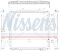 DAF CF, XF RADYATÖR 2012 MODEL SONRSI ARAÇLARDA UYUMLUDUR. ORJİNAL NO: 1909449