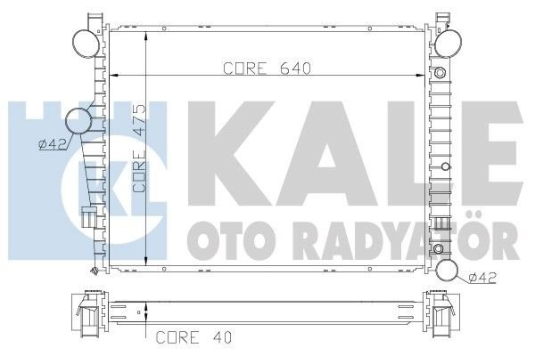 MERCEDES S CLASS W220 RADYATÖR 1998-1999 MODEL ARASI OTOMATİK KLİMALI/KLİMASIZ ARAÇLARDA UYUMLUDUR. ORJİNAL NO:2205000103