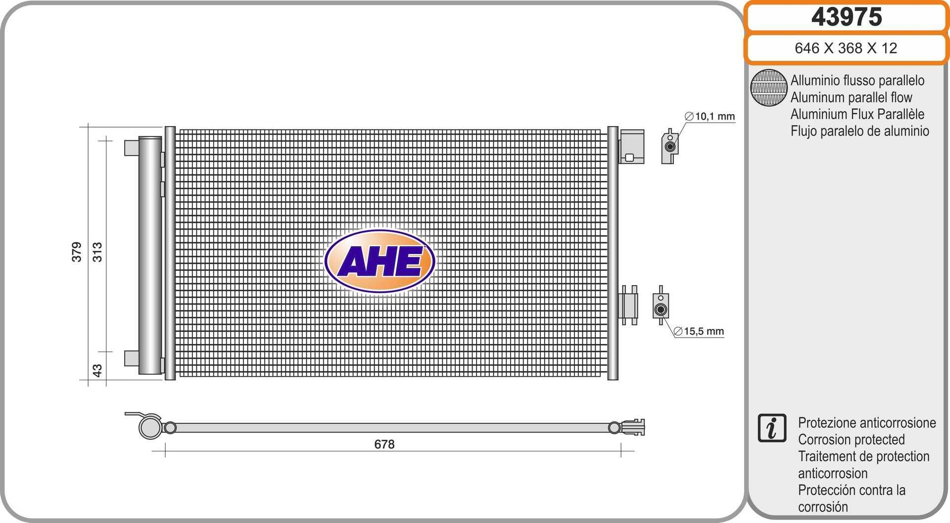 DACIA DUSTER KLİMA KONDENSER 92100-4366R