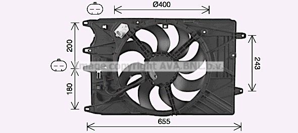 FİAT EGEA 1.3 MULTİJET FAN ORJİNAL NO: 52015581